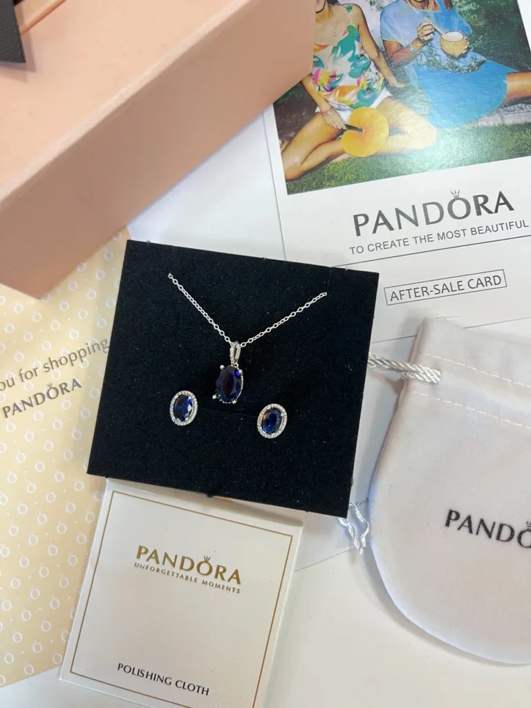 Necklace and earrings set – photo 4