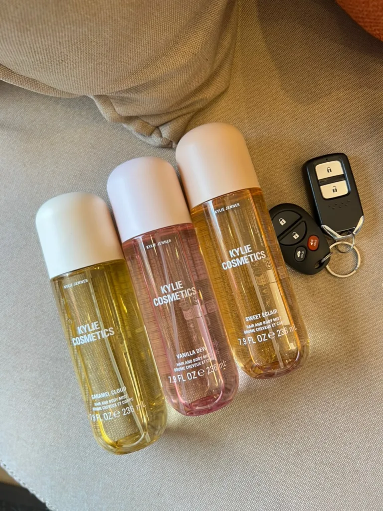 Kylie Jenner body mist