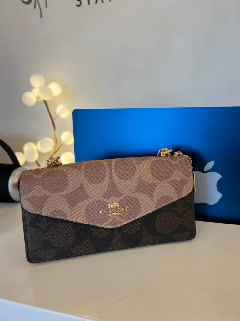 Coach envelope shoulder bag