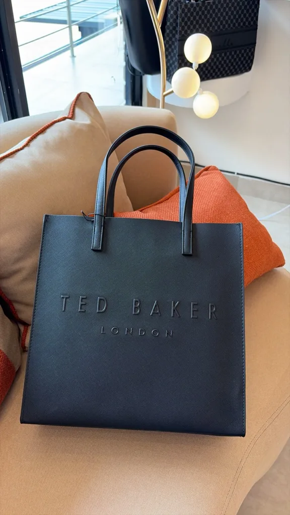 Ted baker matte tote bag large size