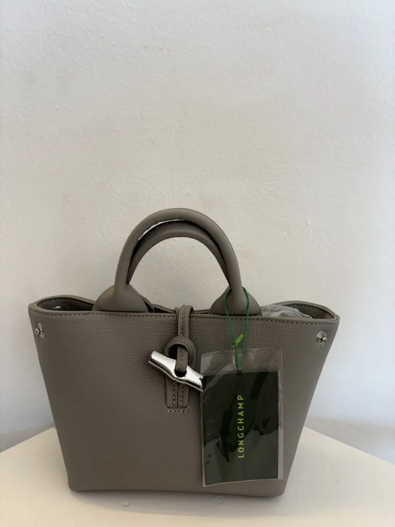 Longchamp Roseau mini tote – taupe