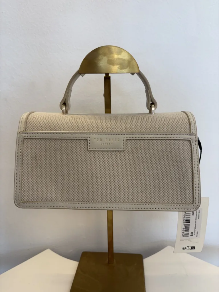 Ted Baker grey suede clutch
