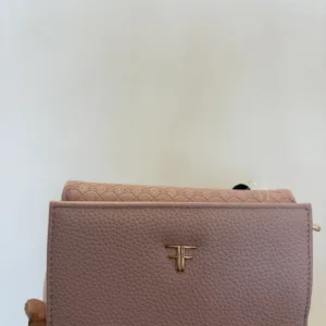 Dusty pink wallet