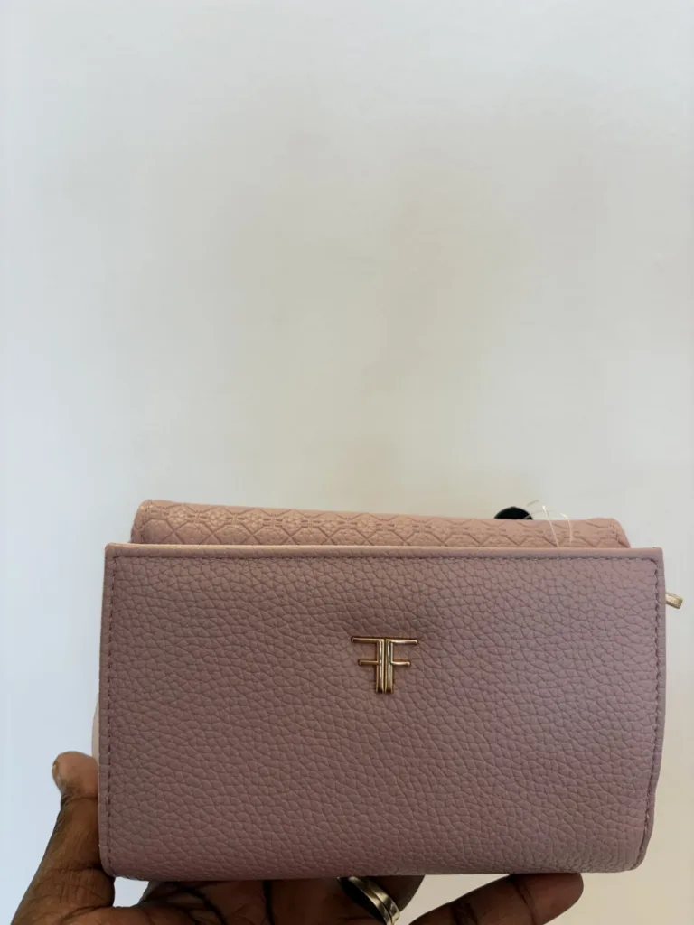 Dusty pink wallet