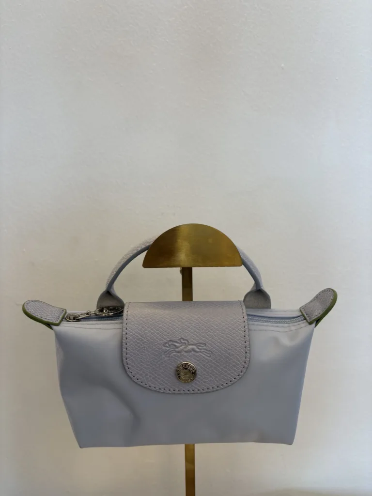 Longchamp Le Pliage mini – pale blue