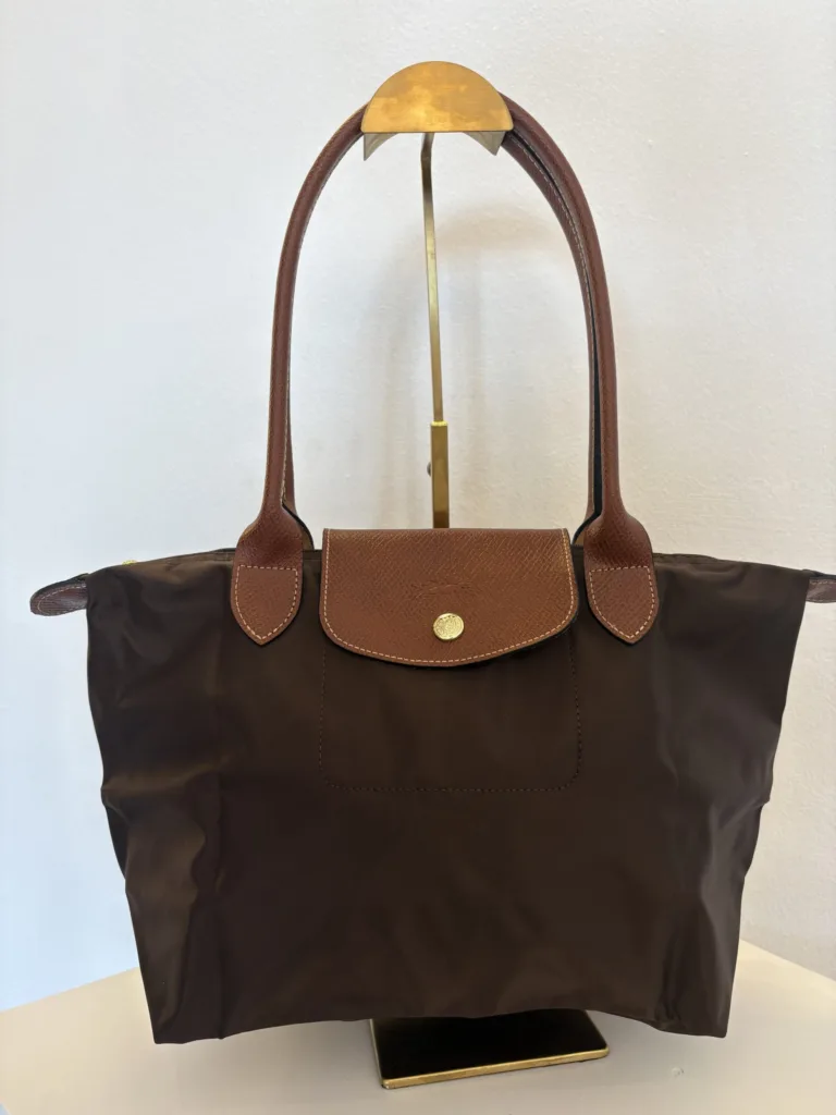 Longchamp Le Pliage large – dark brown